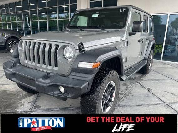 JEEP WRANGLER 2020 1C4HJXDG2LW218197 image