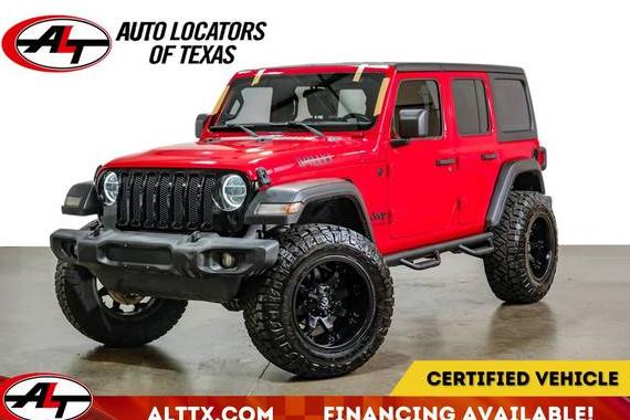 JEEP WRANGLER 2020 1C4HJXDGXLW169623 image