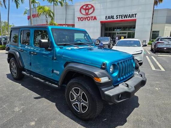 JEEP WRANGLER 2020 1C4HJXDG4LW332007 image