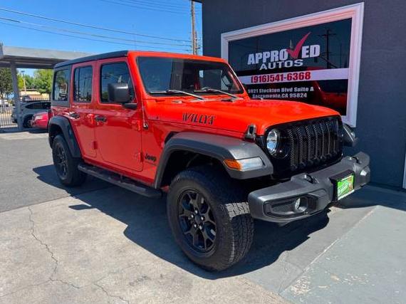 JEEP WRANGLER 2020 1C4HJXDN4LW229944 image