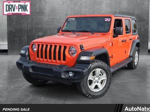 JEEP WRANGLER 2020 1C4HJXDN8LW165858 image