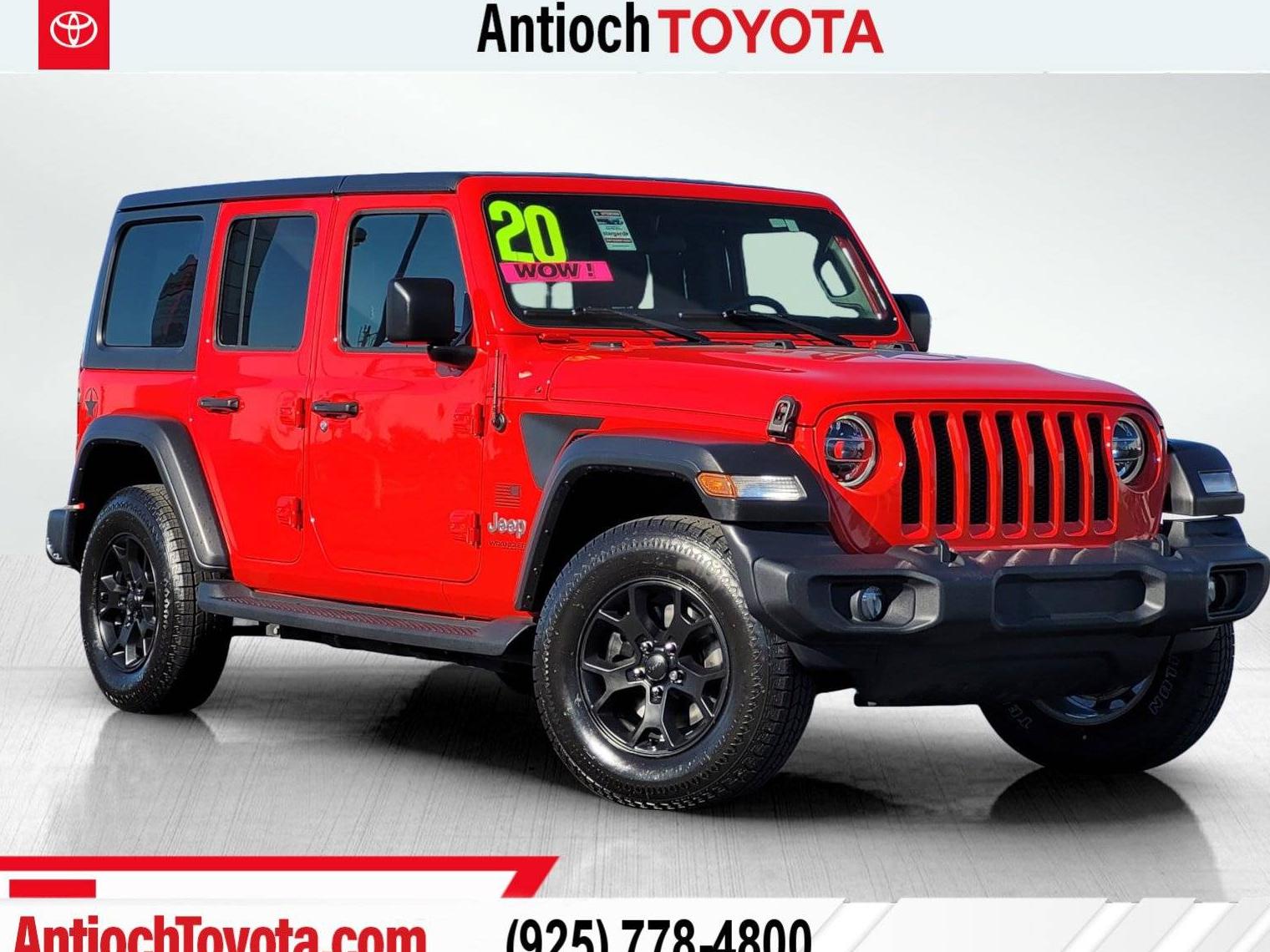 JEEP WRANGLER 2020 1C4HJXDN8LW330971 image