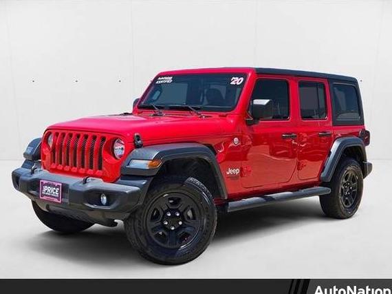 JEEP WRANGLER 2020 1C4HJXDNXLW191717 image