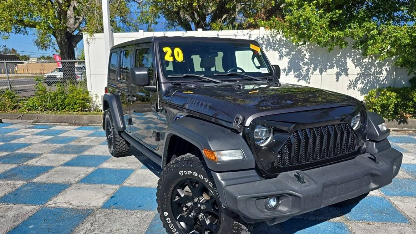 JEEP WRANGLER 2020 1C4HJXDG9LW241962 image