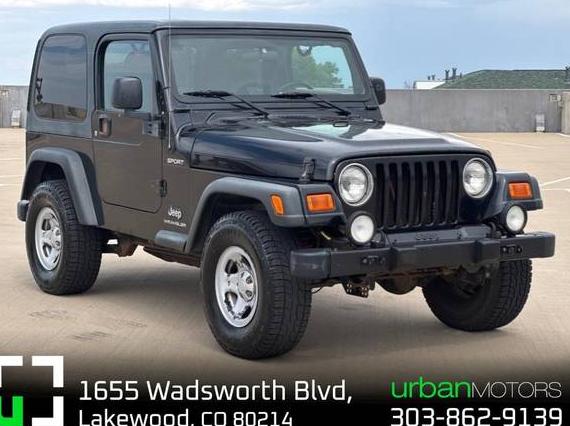 JEEP WRANGLER 2003 1J4FA49SX3P337655 image
