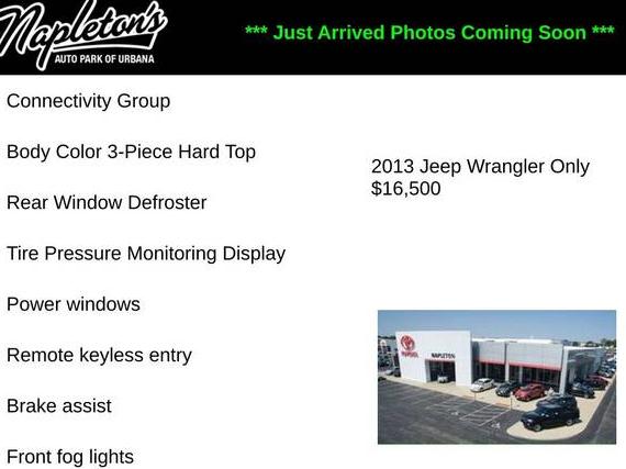 JEEP WRANGLER 2013 1C4BJWEGXDL704693 image