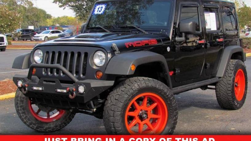 JEEP WRANGLER 2013 1C4BJWEG7DL566353 image