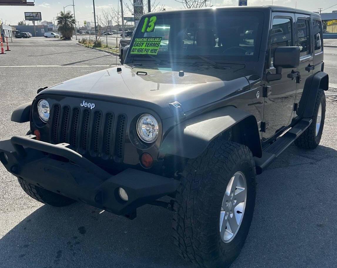 JEEP WRANGLER 2013 1C4BJWDG1DL673836 image