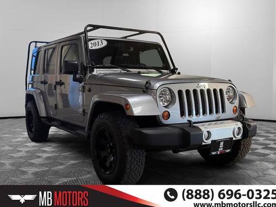 JEEP WRANGLER 2013 1C4HJWEG0DL594747 image