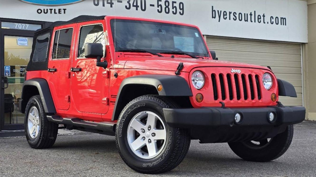 JEEP WRANGLER 2013 1C4BJWDG0DL637135 image