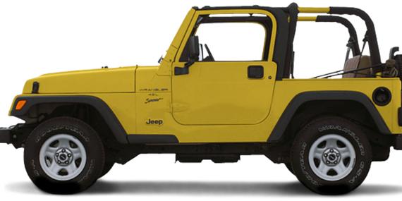 JEEP WRANGLER 2000 1J4FA29P8YP742744 image