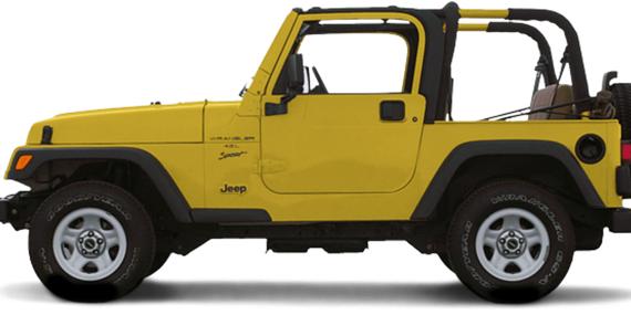 JEEP WRANGLER 2000 1J4FA49S2YP720318 image