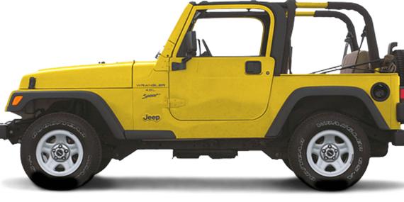 JEEP WRANGLER 2001 1J4FA49S51P362637 image