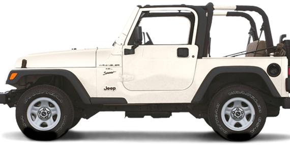 JEEP WRANGLER 2001 1J4FA49S11P371710 image