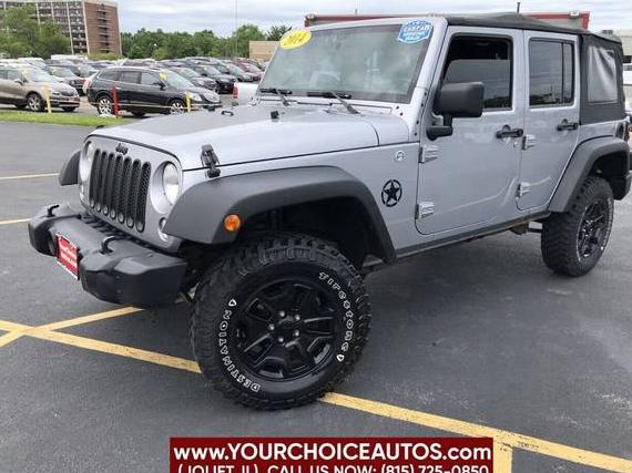 JEEP WRANGLER 2014 1C4BJWDG0EL148896 image