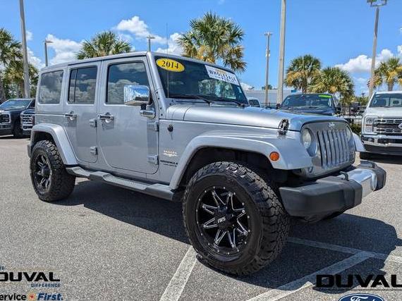 JEEP WRANGLER 2014 1C4HJWEG7EL301993 image