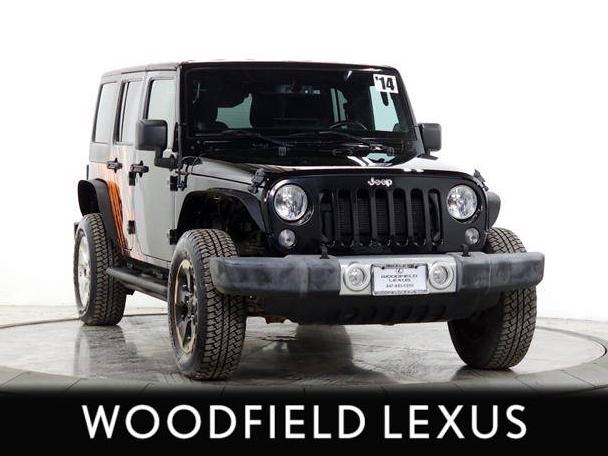 JEEP WRANGLER 2014 1C4HJWEG1EL238289 image