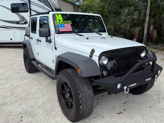 JEEP WRANGLER 2014 1C4HJWDG6EL316888 image