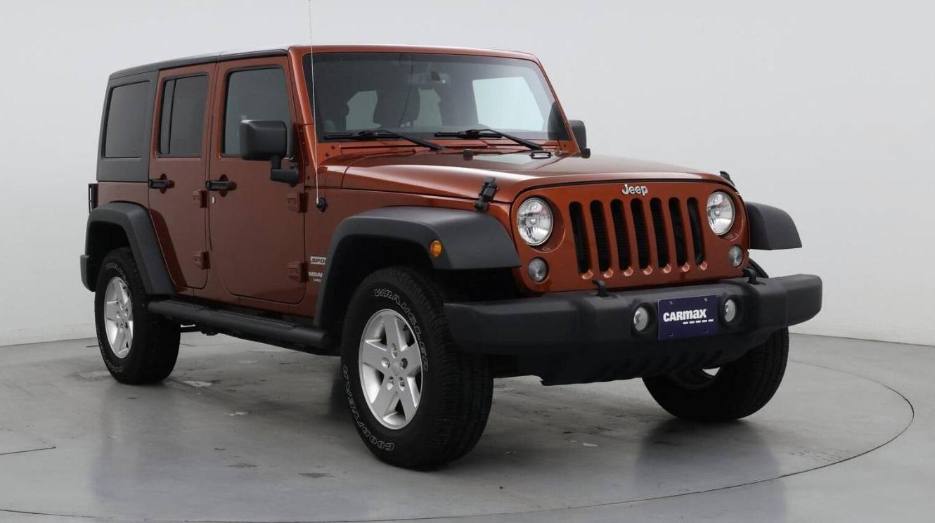 JEEP WRANGLER 2014 1C4HJWDG1EL203477 image