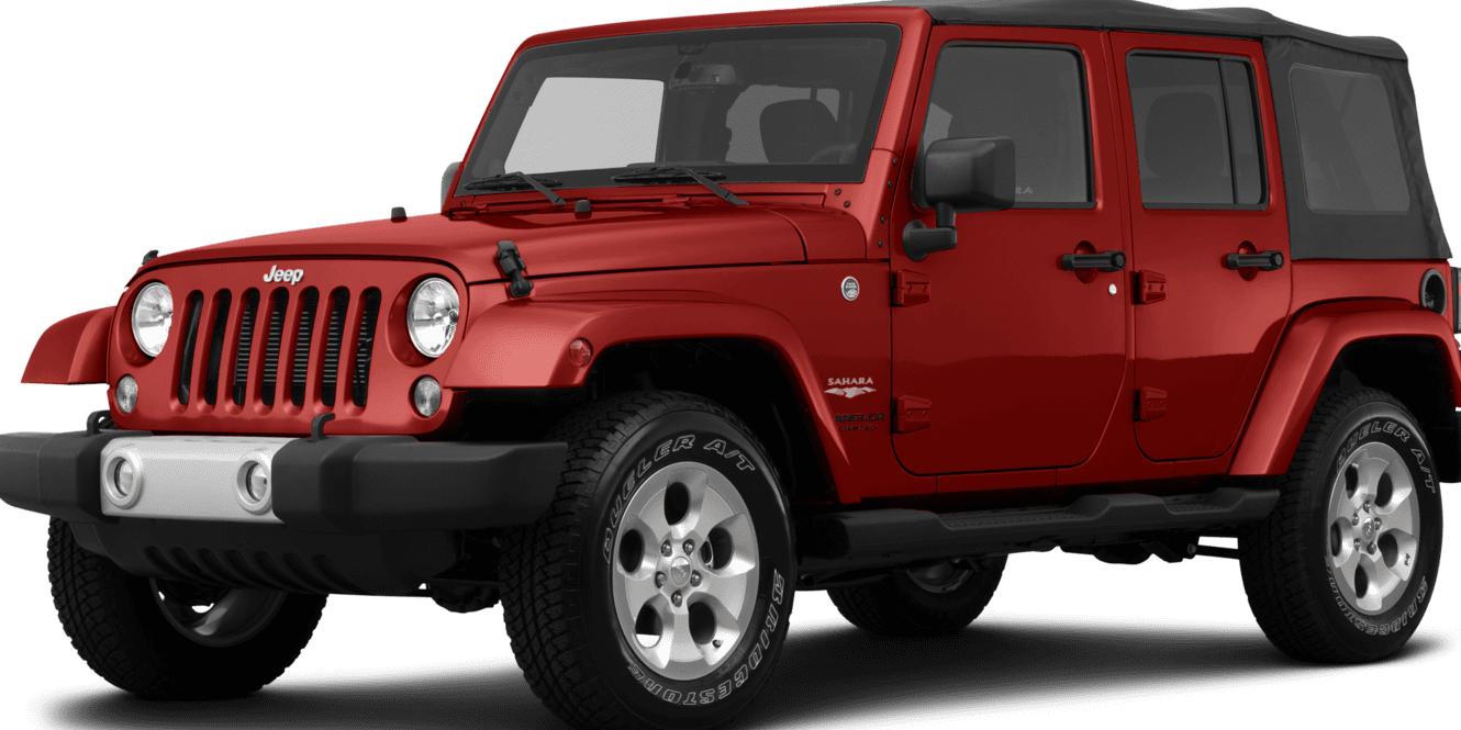 JEEP WRANGLER 2014 1C4BJWEG0EL168645 image