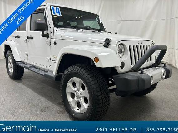 JEEP WRANGLER 2014 1C4HJWEG0EL262079 image