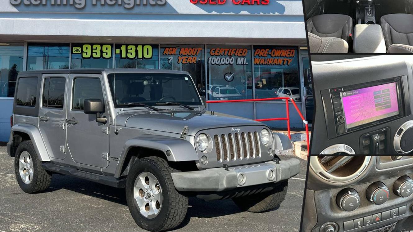 JEEP WRANGLER 2014 1C4BJWEG8EL266418 image