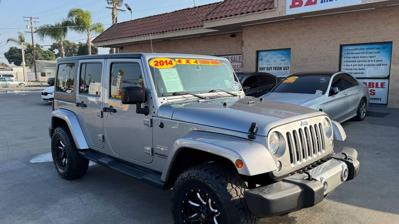 JEEP WRANGLER 2014 1C4BJWEG8EL272848 image