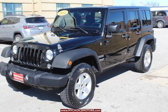 JEEP WRANGLER 2014 1C4BJWDG5EL202564 image