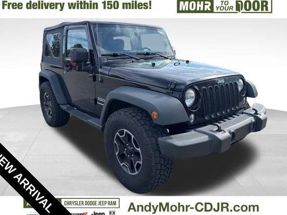 JEEP WRANGLER 2014 1C4AJWAG4EL130000 image
