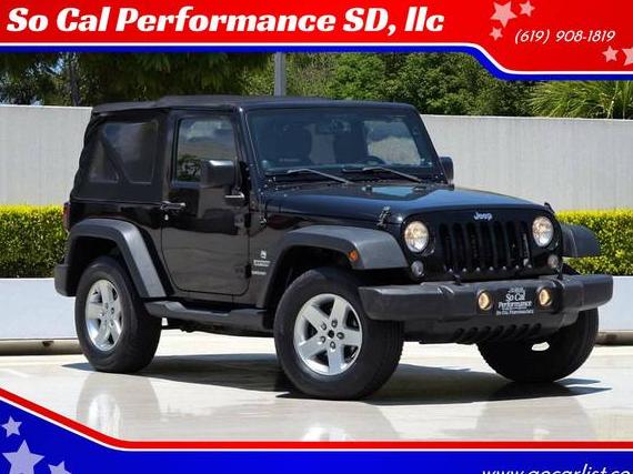 JEEP WRANGLER 2014 1C4AJWAG9EL307267 image