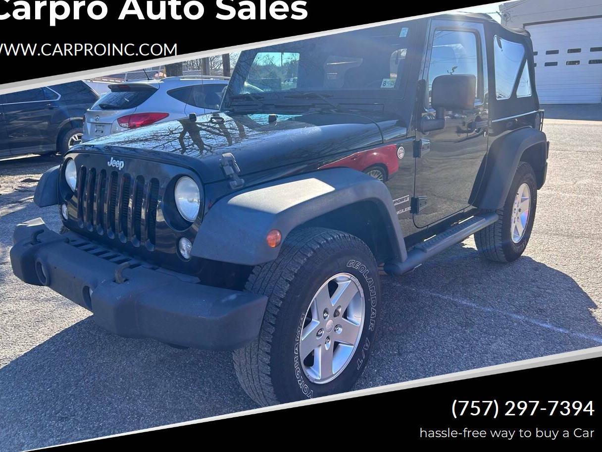 JEEP WRANGLER 2014 1C4AJWAG0EL199119 image