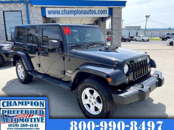 JEEP WRANGLER 2014 1C4HJWEG1EL119075 image