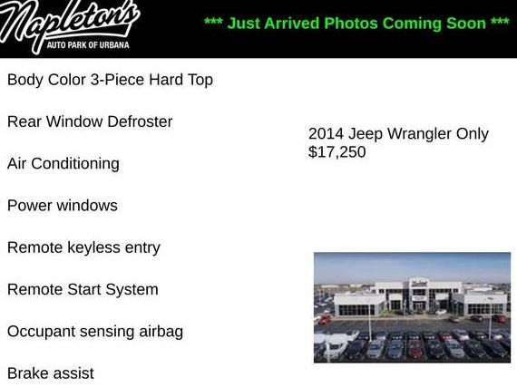 JEEP WRANGLER 2014 1C4BJWFG4EL186905 image