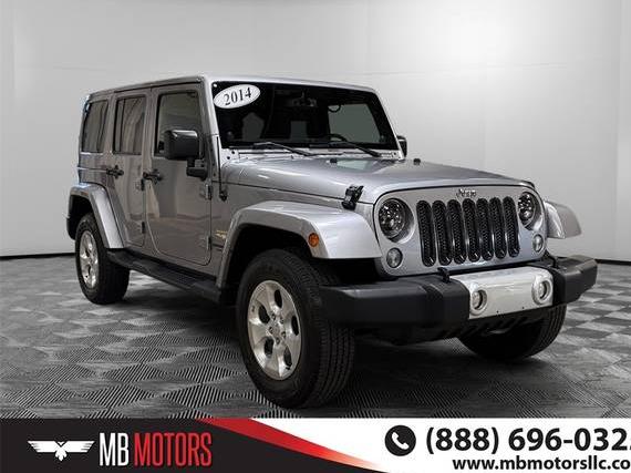 JEEP WRANGLER 2014 1C4BJWEG3EL300135 image