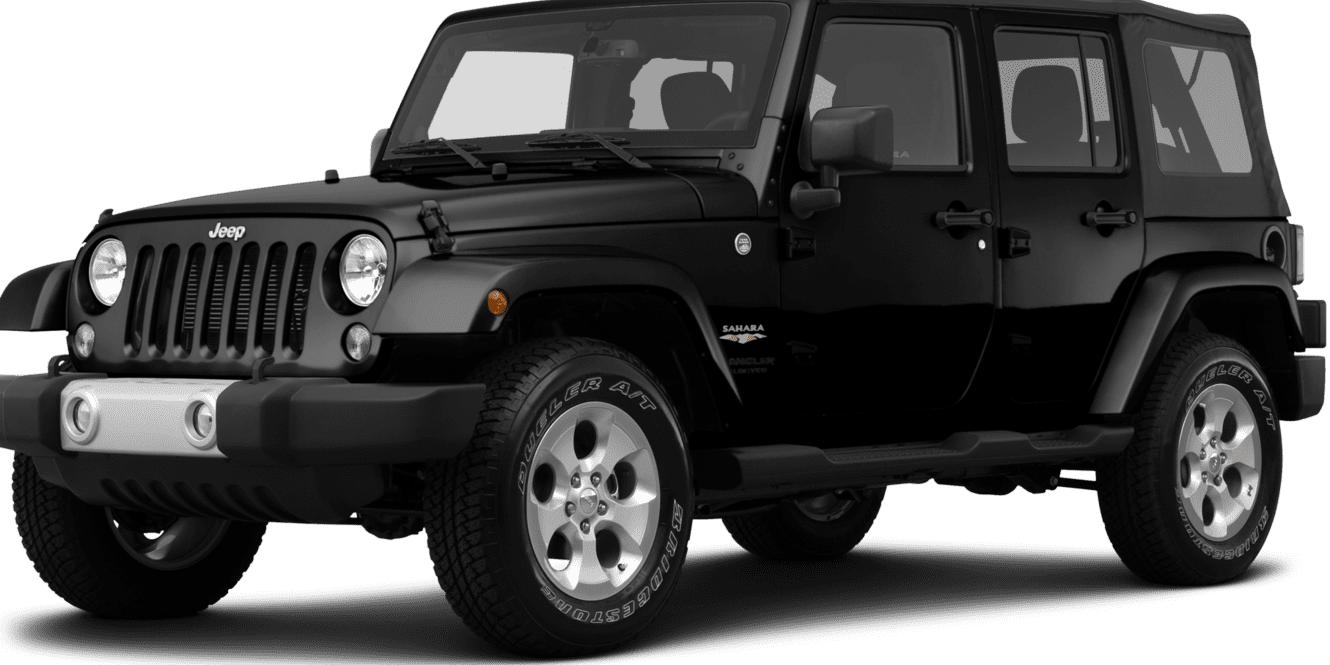 JEEP WRANGLER 2014 1C4HJWEG9EL327575 image