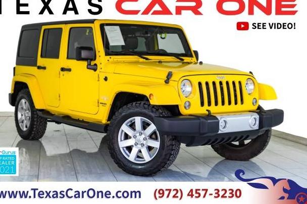 JEEP WRANGLER 2015 1C4BJWEGXFL548108 image