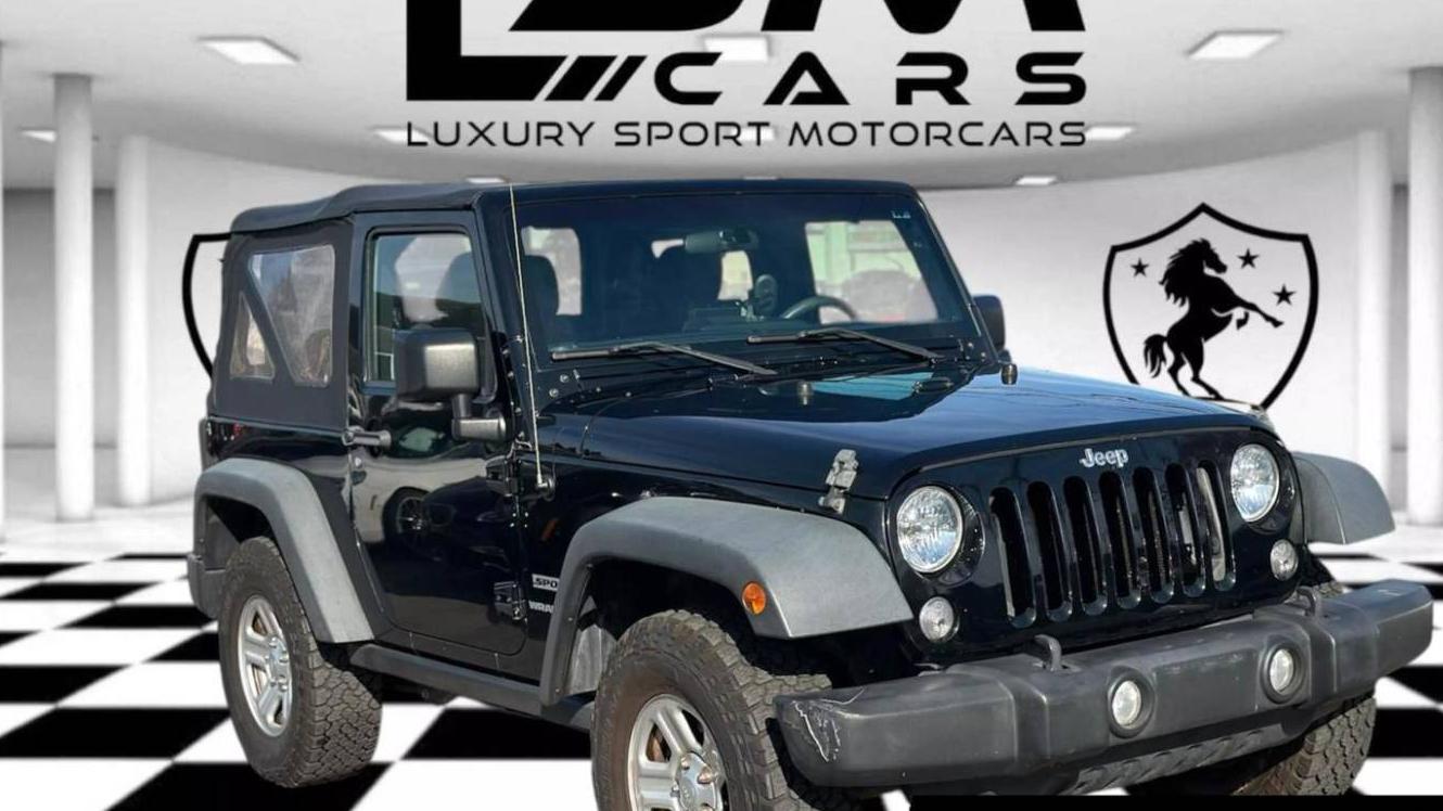 JEEP WRANGLER 2015 1C4AJWAG3FL608585 image