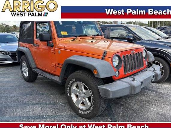 JEEP WRANGLER 2015 1C4AJWAG3FL684890 image