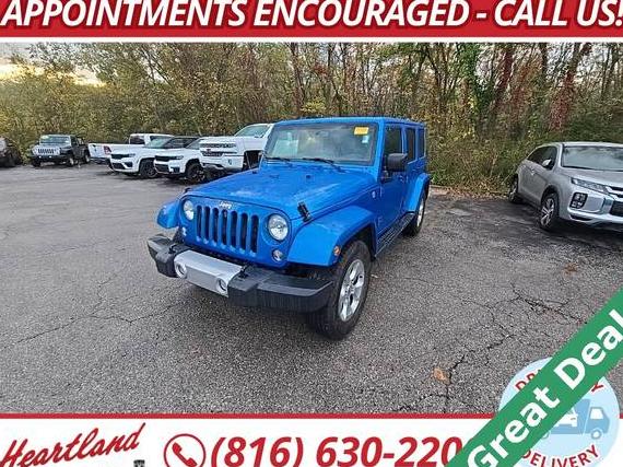 JEEP WRANGLER 2015 1C4BJWEG1FL645634 image