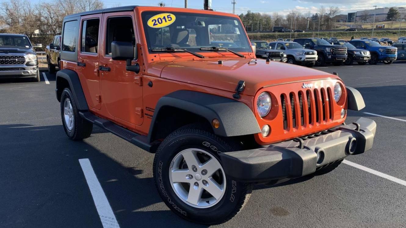 JEEP WRANGLER 2015 1C4BJWDG7FL674105 image