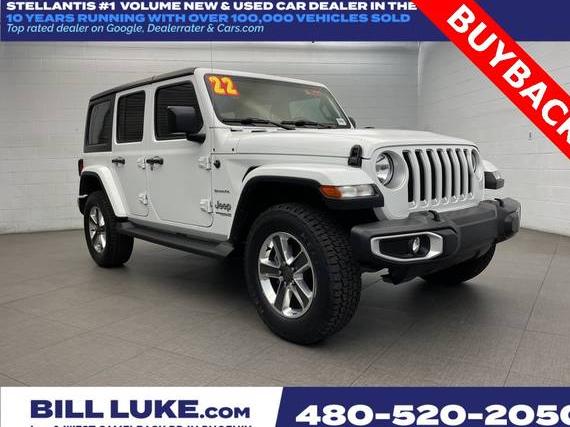 JEEP WRANGLER 2022 1C4HJXEG1NW172850 image