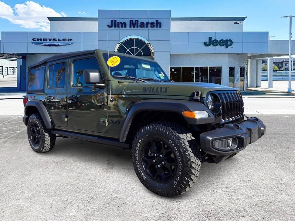 JEEP WRANGLER 2022 1C4HJXDN5NW154335 image