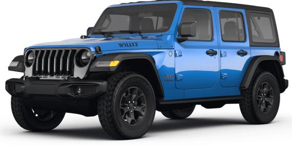 JEEP WRANGLER 2022 1C4HJXDG9NW150743 image