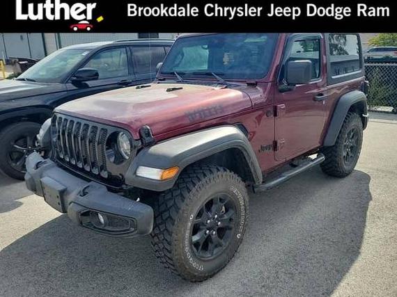 JEEP WRANGLER 2022 1C4HJXAG8NW159941 image