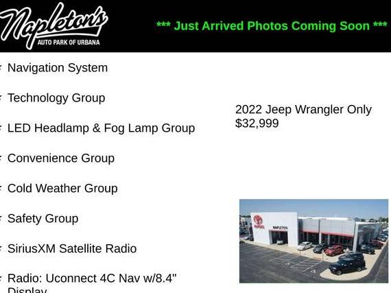 JEEP WRANGLER 2022 1C4HJXDG2NW126185 image