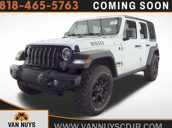 JEEP WRANGLER 2022 1C4HJXDG1NW154396 image