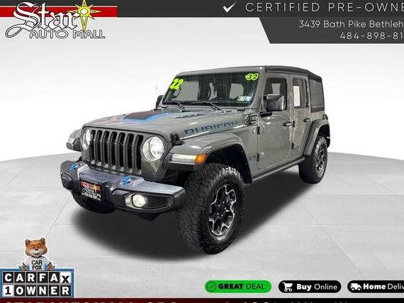 JEEP WRANGLER 2022 1C4JJXR69NW193836 image