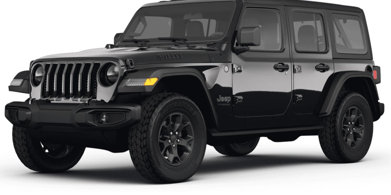 JEEP WRANGLER 2022 1C4HJXDG2NW155475 image