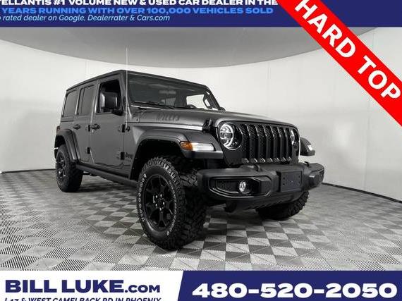 JEEP WRANGLER 2022 1C4HJXDN5NW129760 image