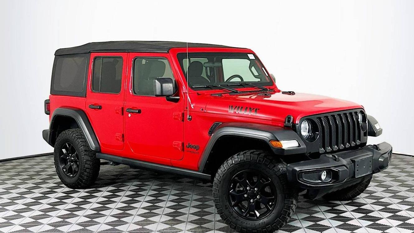 JEEP WRANGLER 2022 1C4HJXDM5NW273428 image